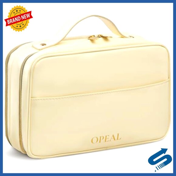 Elegant Travel Makeup Organizer Waterproof Modular Cosmetic Case Compartments - Picture 2 of 6